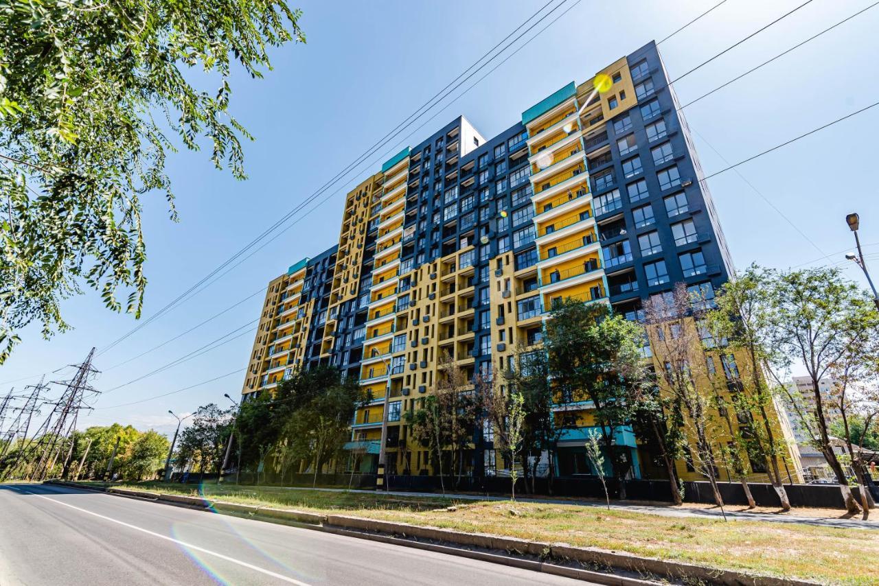 Ferienwohnung Heaven 10 Almaty Exterior foto